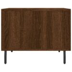 vidaXL Konferenčné stolíky 2 ks hnedý dub 50x50x40 cm kompozitné drevo – Obrázok 8