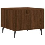 vidaXL Konferenčné stolíky 2 ks hnedý dub 50x50x40 cm kompozitné drevo – Obrázok 9