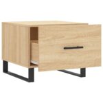 vidaXL Konferenčné stolíky 2 ks dub sonoma 50x50x40cm kompozitné drevo – Obrázok 7