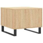 vidaXL Konferenčné stolíky 2 ks dub sonoma 50x50x40cm kompozitné drevo – Obrázok 9