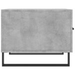 vidaXL Konferenčné stolíky 2 ks betónovo sivé 50x50x40cm kompoz. drevo – Obrázok 8