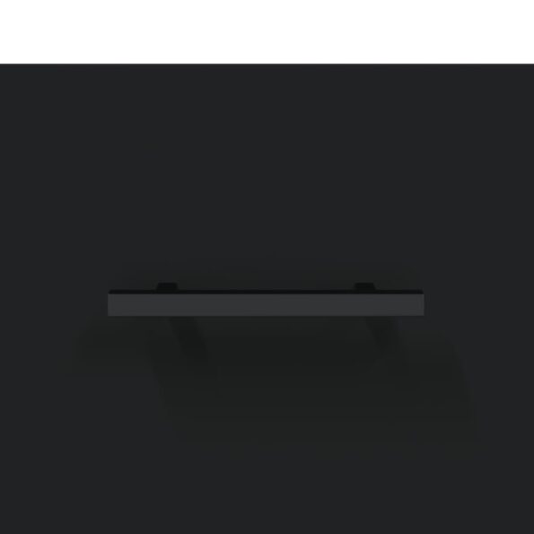 vidaXL Botník čierny 30x35x105 cm kompozitné drevo – Obrázok 9