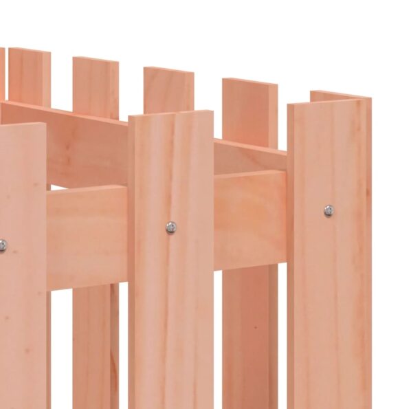 vidaXL Vyvýšený záhon s dizajnom plotu 200x50x50 cm masívny douglas – Obrázok 7