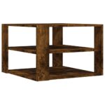 vidaXL Konferenčný stolík dymový dub 58x58x40 cm kompozitné drevo – Obrázok 5