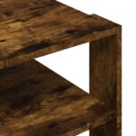 vidaXL Konferenčný stolík dymový dub 58x58x40 cm kompozitné drevo – Obrázok 7