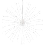 vidaXL Vianočné hviezdicové svetlo 140 LED teplé biele 17 cm – Obrázok 4