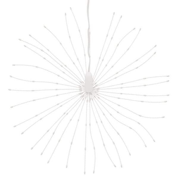 vidaXL Vianočné hviezdicové svetlo 140 LED teplé biele 17 cm – Obrázok 4