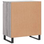 vidaXL Komoda sivý dub sonoma 60x35x70 cm spracované drevo – Obrázok 8