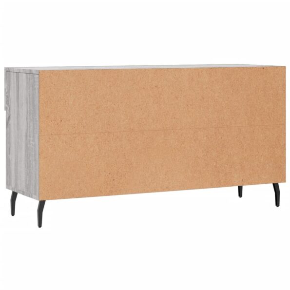 vidaXL Lavička na topánky, sivá sonoma 102x35x55 cm, kompozitné drevo – Obrázok 8