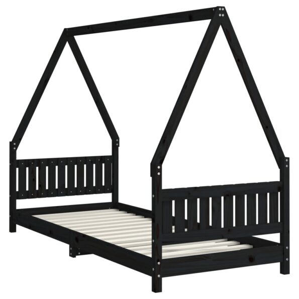 VXL8720845445188_g_en_hd_1.jpg vidaXL Rám detskej postele čierny 80x200 cm masívna borovica – Obrázok 3