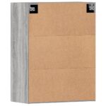 vidaXL Nástenné skrinky 2 ks sivý dub sonoma kompozitné drevo – Obrázok 9