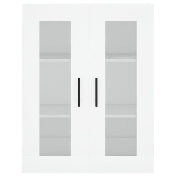 vidaXL Vysoká skrinka biela 69,5x34x180 cm spracované drevo – Obrázok 6