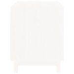 vidaXL Psia búda biela 70x50x62 cm borovicový masív – Obrázok 6