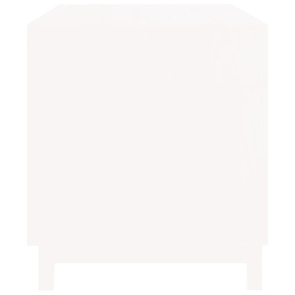 vidaXL Psia búda biela 90x60x67 cm borovicový masív – Obrázok 6