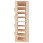 vidaXL Stojan na víno 70x33x94 cm masívna borovica – Obrázok 5