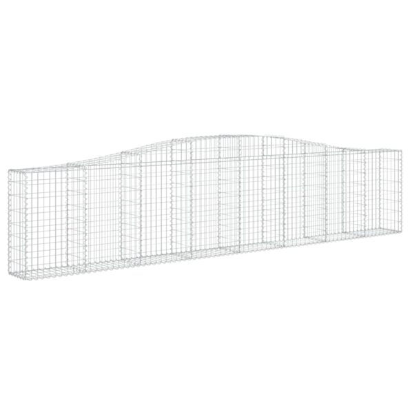 VXL8720845563998_g_en_hd_1.jpg vidaXL Oblúkové gabionové koše 5 ks 400x30x80/100cm pozinkované železo – Obrázok 3