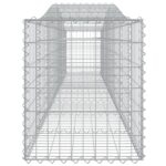vidaXL Oblúkový gabionový kôš 25 ks 400x50x60/80 cm pozinkované železo – Obrázok 5