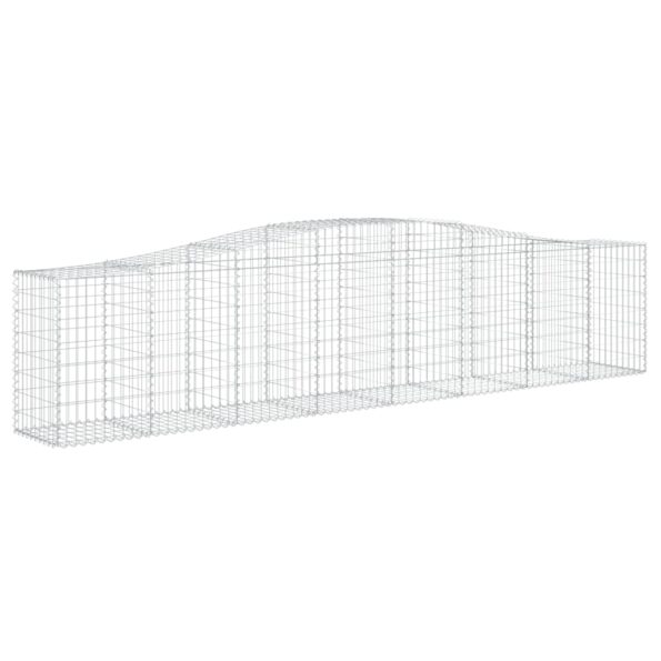 VXL8720845565312_g_en_hd_1.jpg vidaXL Oblúkové gabionové koše 7 ks 400x50x80/100cm pozinkované železo – Obrázok 3