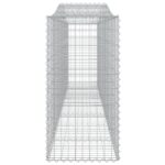 vidaXL Oblúkové gabiónové koše 3ks 400x50x100/120cm pozinkované železo – Obrázok 5