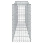 vidaXL Oblúkové gabiónové koše 6ks 400x50x100/120cm pozinkované železo – Obrázok 5