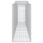 vidaXL Oblúkové gabiónové koše 10 ks 400x50x100/120cm pozinkov. železo – Obrázok 5