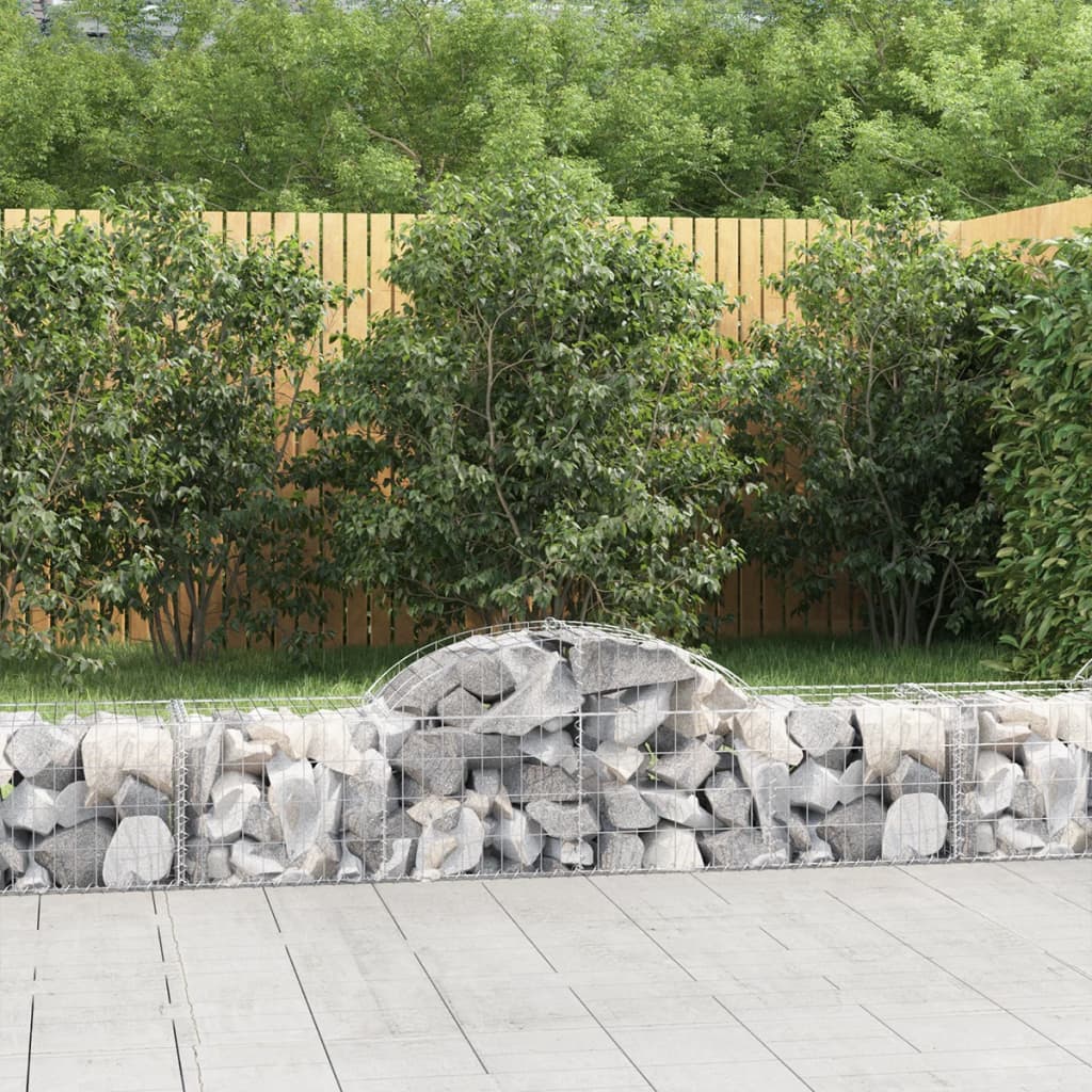 VXL8720845568467_m_en_hd_1.jpg vidaXL Oblúkový gabionový kôš 8 ks 200x50x40/60 cm pozinkované železo – Obrázok 1