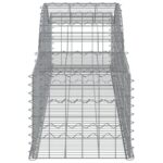 vidaXL Oblúkový gabionový kôš 11 ks 300x50x40/60 cm pozinkované železo – Obrázok 5