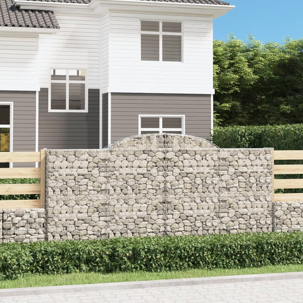 VXL8720845573263_m_en_hd_1.jpg vidaXL Oblúkové gabionové koše 8 ks 300x50x140/160 cm pozink. železo – Obrázok 1