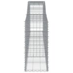 vidaXL Oblúkové gabiónové koše 5 ks 400x50x100/120cm pozinkov. železo – Obrázok 5