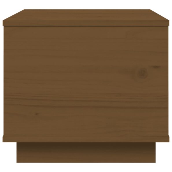 vidaXL Konferenčný stolík medovo-hnedý 40x50x35 cm borovicový masív – Obrázok 6
