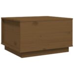 vidaXL Konferenčný stolík medovo-hnedý 60x50x35 cm borovicový masív – Obrázok 2