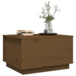 vidaXL Konferenčný stolík medovo-hnedý 60x50x35 cm borovicový masív – Obrázok 4
