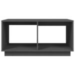 vidaXL Konferenčný stolík sivý 80x50x40 cm borovicový masív – Obrázok 5