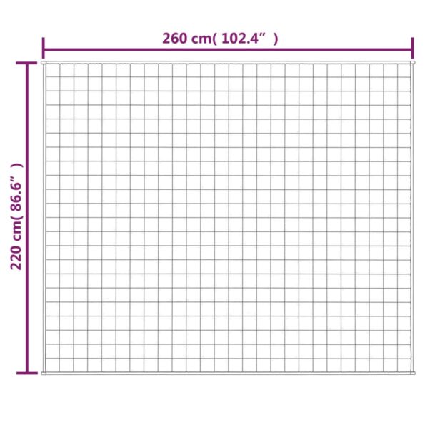 VXL8720845601140_g_en_hd_4.jpg vidaXL Záťažová prikrývka modrá 220x260 cm 11 kg látka – Obrázok 6