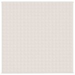 vidaXL Záťažová prikrývka bledokrémová 200x200 cm 9 kg látka – Obrázok 2