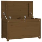 vidaXL Úložný box medovo-hnedý 80x40x45,5 cm masívna borovica – Obrázok 2