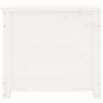 vidaXL Úložný box biely 110x50x45,5 cm masívna borovica – Obrázok 6