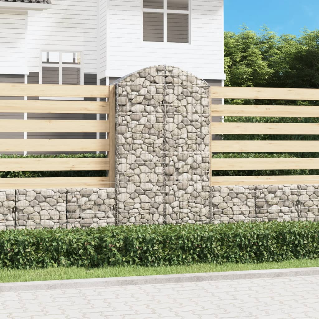 VXL8720845651022_m_en_hd_1.jpg vidaXL Oblúkový gabionový kôš 100x50x180/200 cm pozinkované železo – Obrázok 1