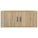 vidaXL Konferenčný stolík dub sonoma 80x50x36 cm spracované drevo – Obrázok 5