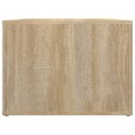 vidaXL Konferenčný stolík dub sonoma 80x50x36 cm spracované drevo – Obrázok 7