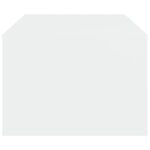 vidaXL Konferenčný stolík biely 100x50,5x35 cm spracované drevo – Obrázok 8