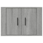 vidaXL Nástenná TV skrinka sivá sonoma 57x34,5x40 cm – Obrázok 6