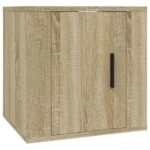 vidaXL Nástenné TV skrinky 2 ks dub sonoma 40x34,5x40 cm – Obrázok 5