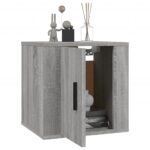 vidaXL Nástenné TV skrinky 2 ks sivé sonoma 40x34,5x40 cm – Obrázok 3