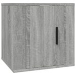 vidaXL Nástenné TV skrinky 2 ks sivé sonoma 40x34,5x40 cm – Obrázok 5