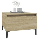 vidaXL Bočné stolíky 2 ks dub sonoma 50x46x35 spracované drevo – Obrázok 4