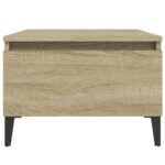 vidaXL Bočné stolíky 2 ks dub sonoma 50x46x35 spracované drevo – Obrázok 7