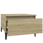 vidaXL Bočné stolíky 2 ks dub sonoma 50x46x35 spracované drevo – Obrázok 8