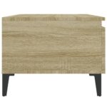 vidaXL Bočné stolíky 2 ks dub sonoma 50x46x35 spracované drevo – Obrázok 9