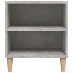 vidaXL TV skrinka betónovosivá 102x44,5x50 cm spracované drevo – Obrázok 8